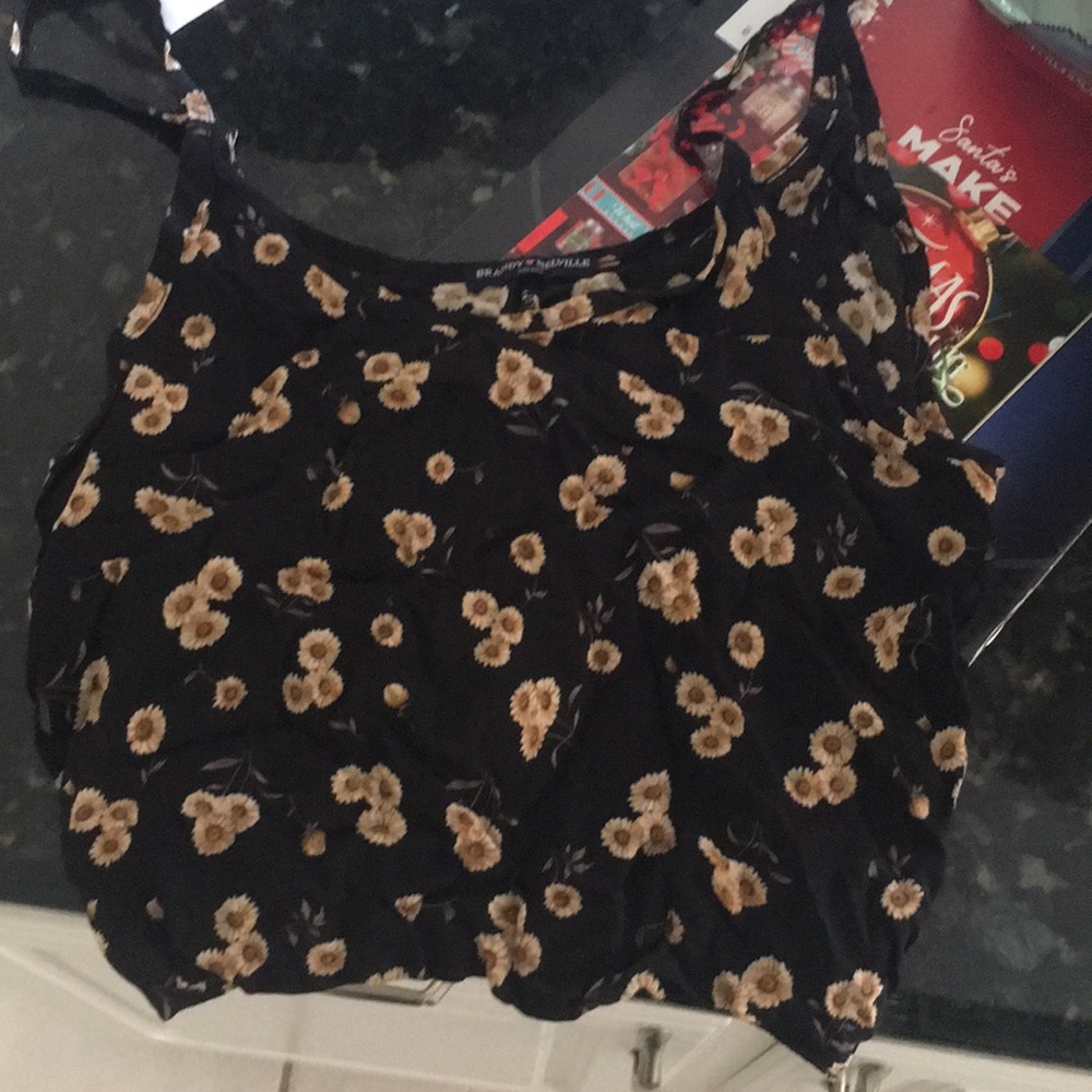 Floral tank top